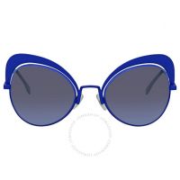 Eyeshine Blue Gradient Cat Eye Ladies Sunglasses