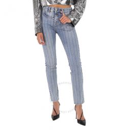 Turner Crystal Embellished Jeans, Waist Size 24