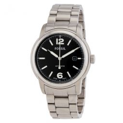Heritage Automatic Black Dial Unisex Watch