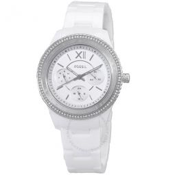 Stella Quartz Crystal Silver Dial Ladies Watch