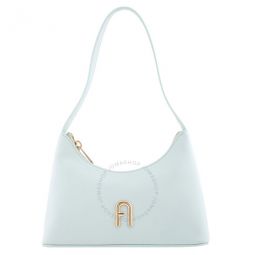Minty Diamante Mini Shoulder Bag