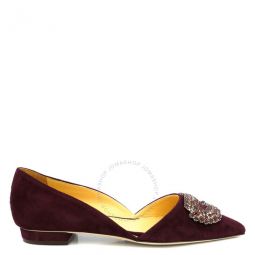 Ladies Merlot Flat Daphne Loafers, Brand Size 40 ( US Size 10 )