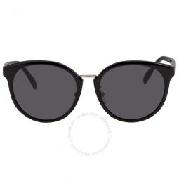 Gray-Blue Round Ladies Sunglasses