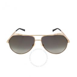Grey Gradient with Gold mirror Pilot Ladies Sunglasses
