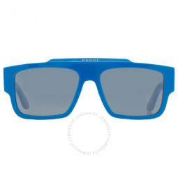 Blue Browline Mens Sunglasses