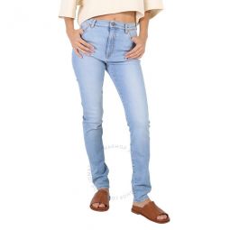 Blue Slim Cut Jeans, Waist Size 24