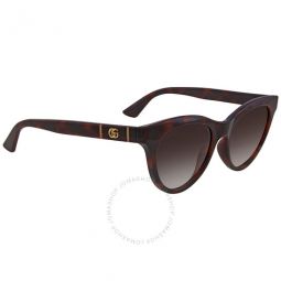 Brown Cat-Eye Ladies Sunglasses