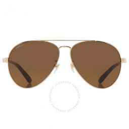 Brown Pilot Mens Sunglasses