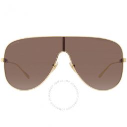 Brown Shield Ladies Sunglasses