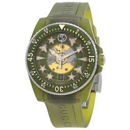 Dive Automatic Green Dial Mens Watch