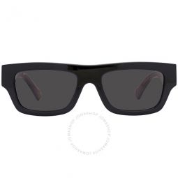 Gray Square Mens Sunglasses