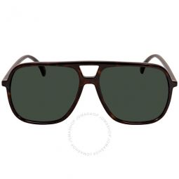 Green Pilot Sunglasses