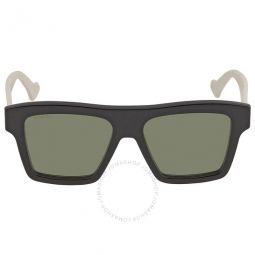 Green Rectangular Mens Sunglasses GG0962S-004