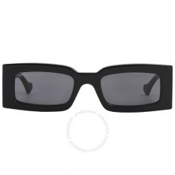 Grey Rectangular Sunglasses