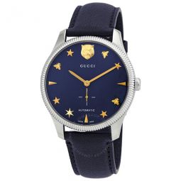 G-Timeless Automatic Blue Dial Mens Watch