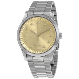 G-Timeless Automatic Champagne Dial Mens Watch