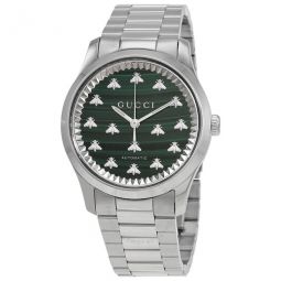 G-Timeless Automatic Green Dial Unisex Watch