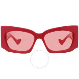 Red Wrap Ladies Sunglasses