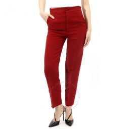 Straight-Leg Tailored Trousers, Brand Size 38 (US Size 6)