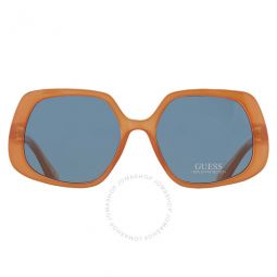 Blue Geometric Ladies Sunglasses
