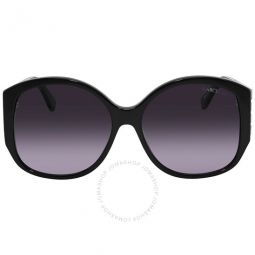 Gradient Smoke Butterfly Ladies Sunglasses