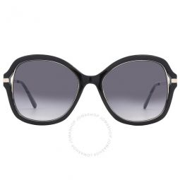 Grey gradient Butterfly Ladies Sunglasses