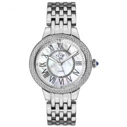 Astor II Quartz Mother of Pearl Diall Diamond Ladies Watch