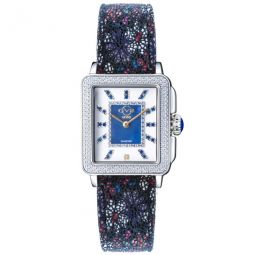 Padova Gemstone Floral Diamond Mother of Pearl Dial Ladies Watch
