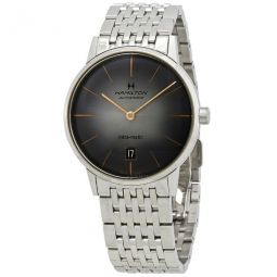 Intra-Matic Automatic Grey Dial Mens Watch