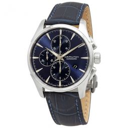 Jazzmaster Chronograph Automatic Blue Dial Mens Watch