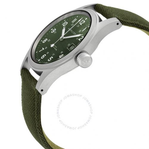  Khaki Field Mechanical Green Dial Mens Watch