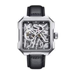 Campbell Silver-tone Dial Mens Watch