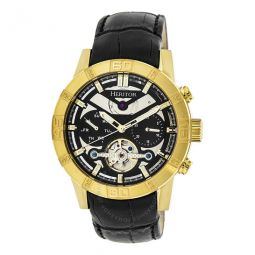 Hannibal Automatic Black Dial Mens Watch