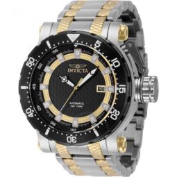 Coalition Forces Date Automatic Black Dial Mens Watch