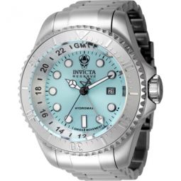 Hydromax GMT Date Quartz Turquoise Dial Mens Watch