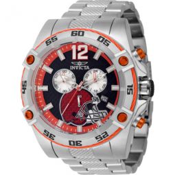 NFL Cleveland Browns Chronograph GMT Quartz Mens Watch