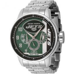 NFL New York Jets GMT Quartz Mens Watch
