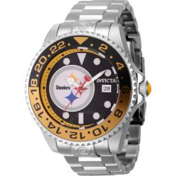 NFL Pittsburgh Steelers Automatic Date Mens Watch