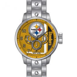 NFL Pittsburgh Steelers GMT Quartz Mens Watch