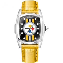 NFL Pittsburgh Steelers Quartz Black Dial Mens Watch