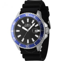 Pro Diver Quartz Date Black Dial Mens Watch