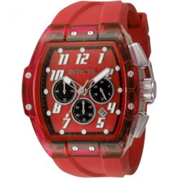 S1 Rally Chronograph GMT Date Quartz Red Dial Mens Watch
