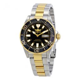 Sapphire Diver Black Dial Two-tone Mens Watch