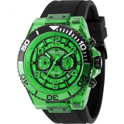 Speedway GMT Date Quartz Green Dial Mens Watch