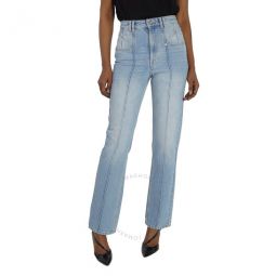Ladies Blue Niroka Tapered Jeans, Waist Size 36