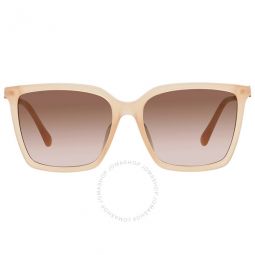 Brown Square Ladies Sunglasses -17-145