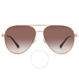 Ladies Gold Tone Sport Sunglasses OLLYS-0DDB-HA