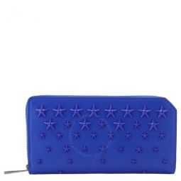 Ultraviolet/Ultraviolet Mens Carnaby Leather Travel Wallet With Stars