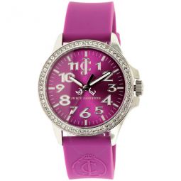 Jetsetter Purple Dial Ladies Watch