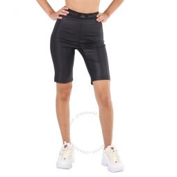 Black Befancyfit Bunny Stretch Biker Shorts, Size Large